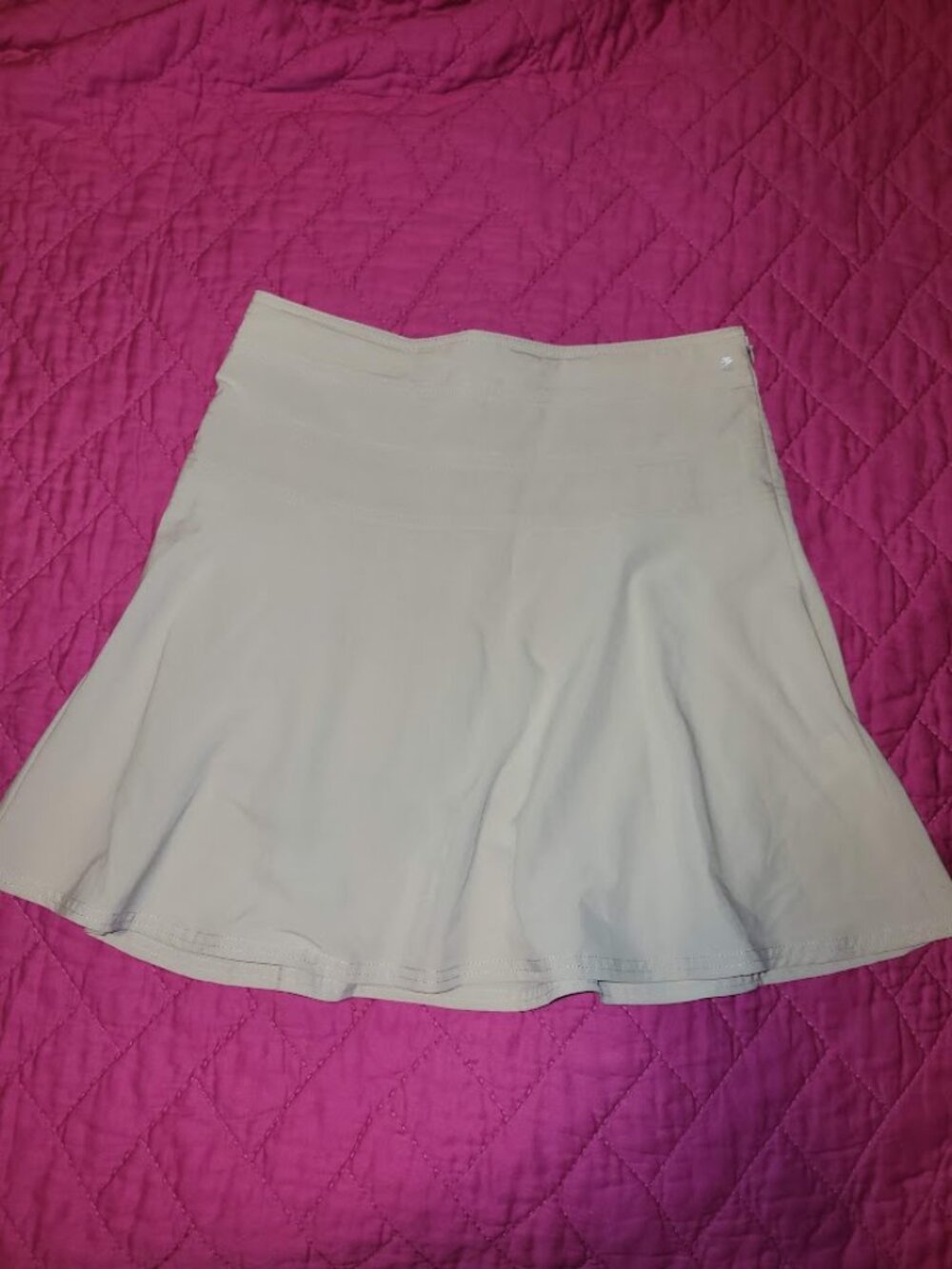 Izod Tan A-Line Mini Skorts
